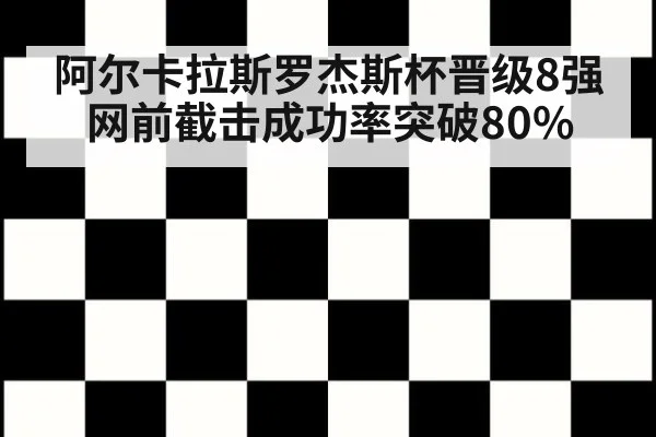阿尔卡拉斯罗杰斯杯晋级8强 网前截击成功率突破80%